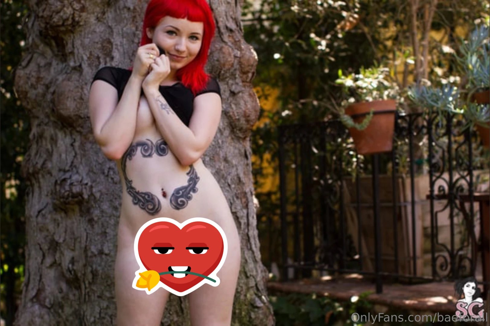 I was such a freak with red hair 2 topless pictures 1 bottomless 