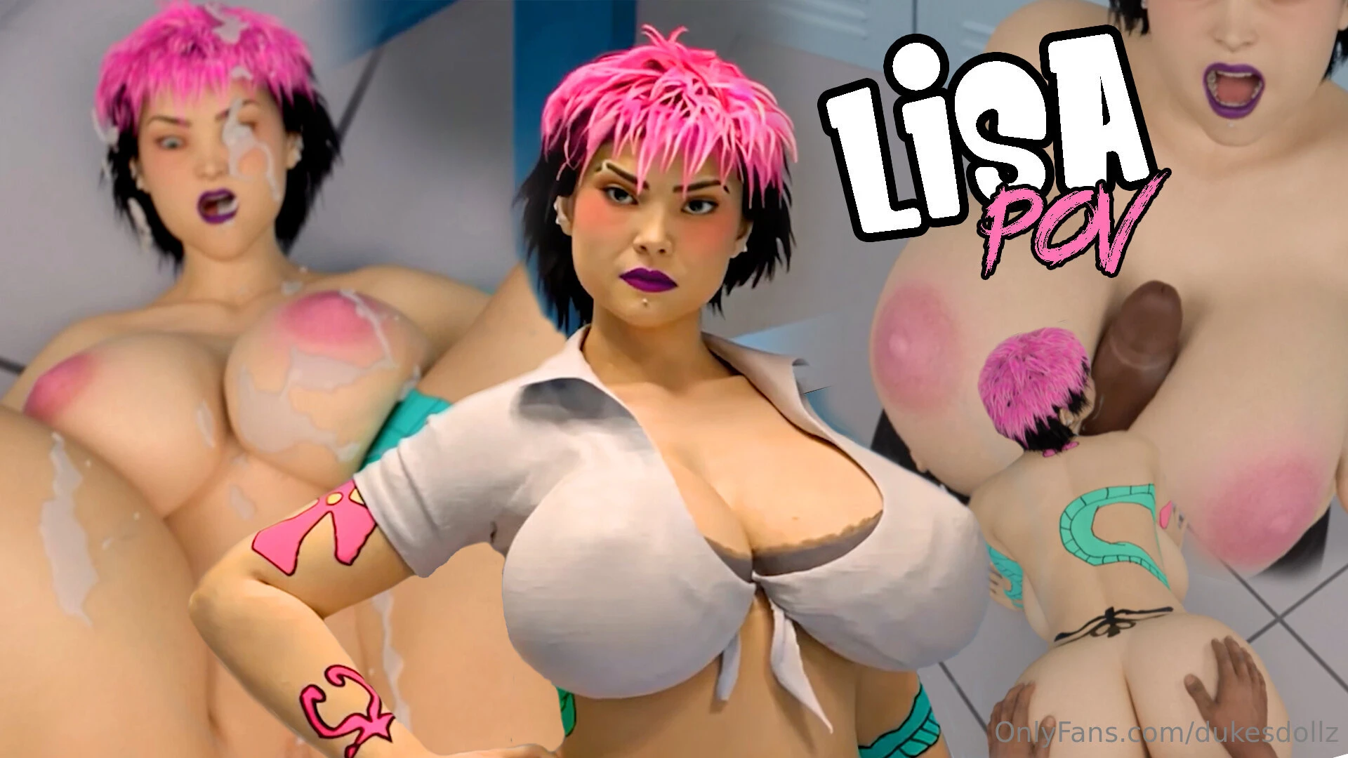 Big tit lisa pov big tit emo girl lisa takes a huge bbc pov style 