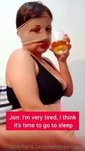 This is what happens when you re a whore desperate for a dick and if i