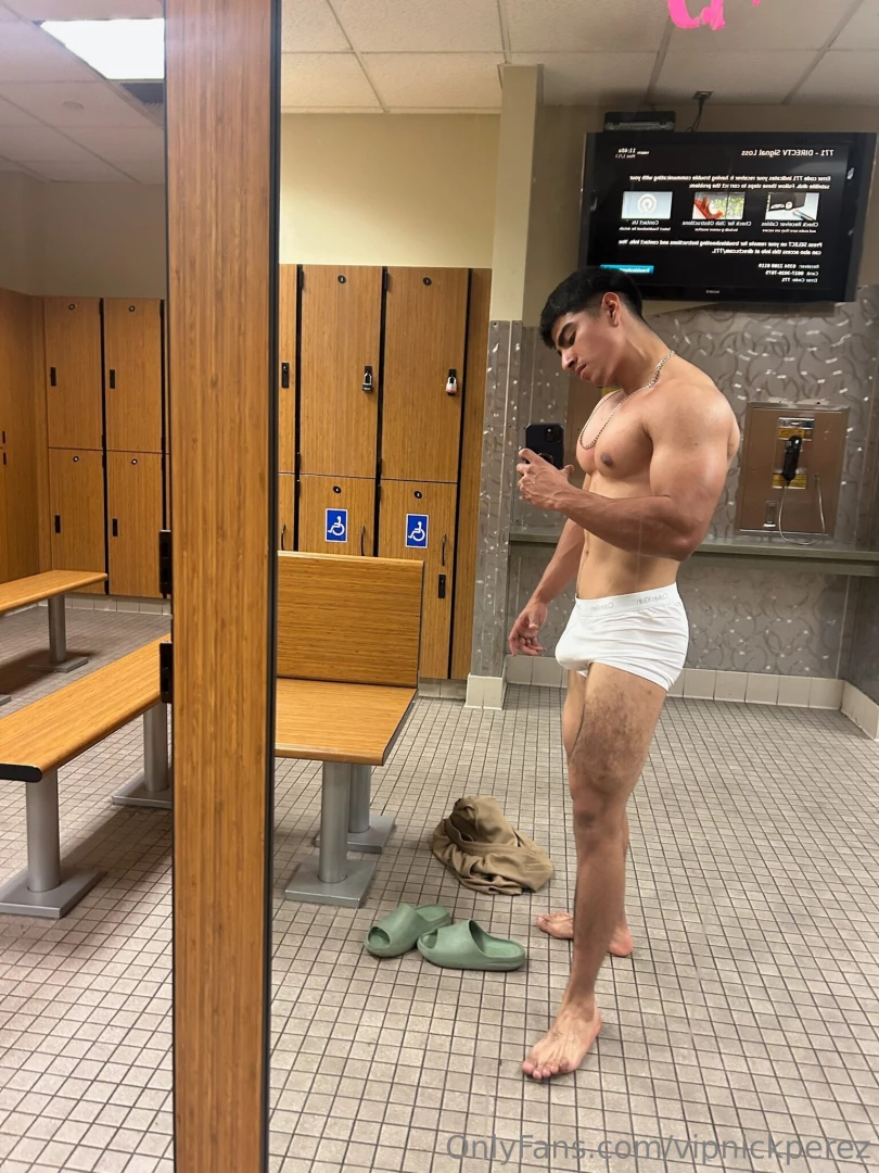 Papis takes off his calvin kleins unlock new ppvs to see the new 