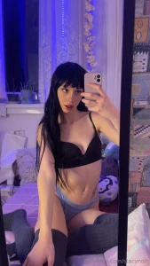 Pov you ve just walked into my room and there i am in front of the