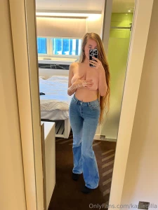 I think these jeans look best with no shirt on posting two days in a part 4