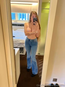 I think these jeans look best with no shirt on posting two days in a