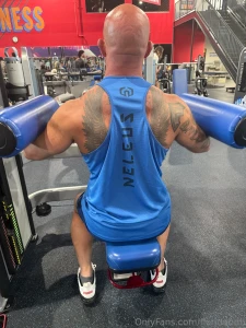 Working these shoulders out