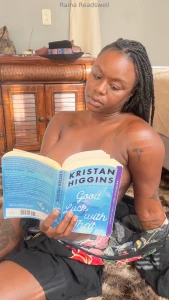 Call me crazy but i love reading in the nude
