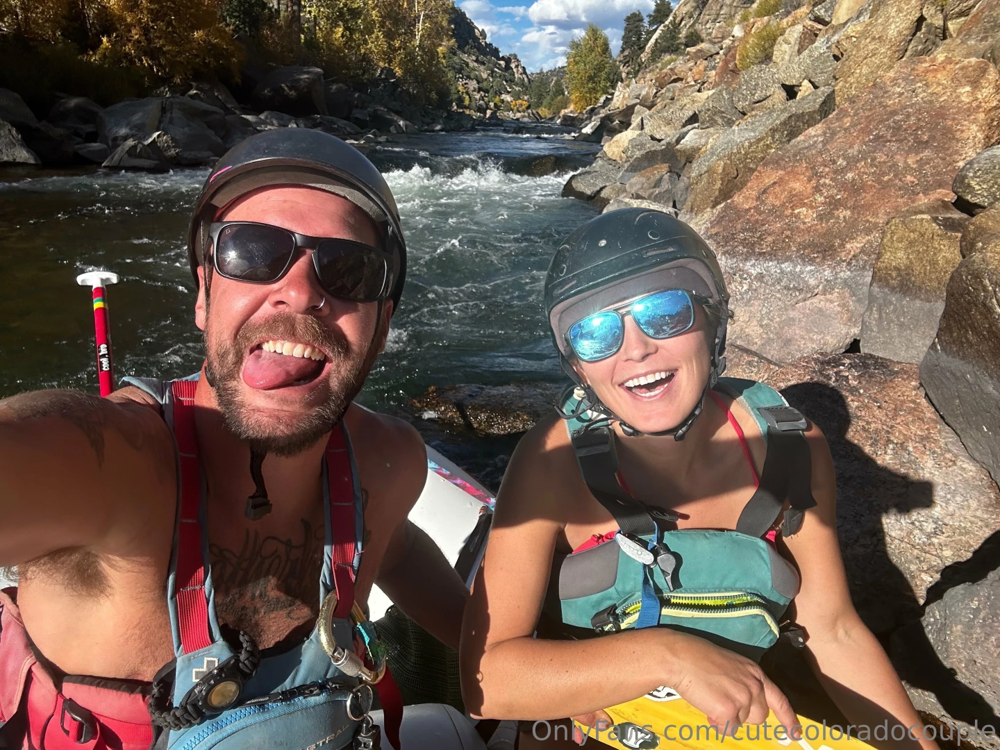 I had a great birthday yesterday we went rafting and went for a hike part 1 
