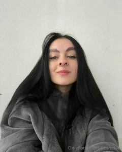 Took a selfie before going out for hot chocolate in this cold winter