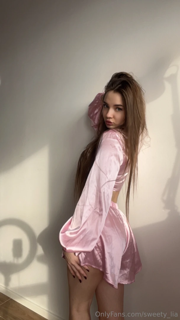 Softness shine and a little pink in this nightgown i m ready to break 