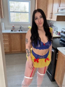 Snow white is a little bit of a slut but always a good little princess