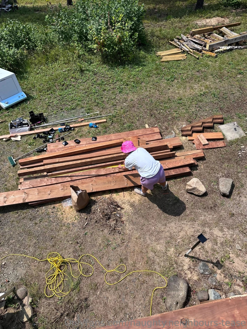 Wood isn t the only thing i sure know how to work 