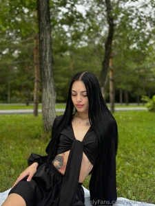 A walk in the park is the best way to slow down and enjoy the moment