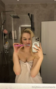 Just brushing my teeth and getting ready before we part 2