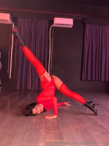 Every movement is a defiance of gravity every curve a play with the