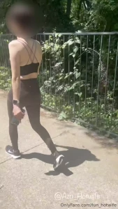 Beautiful day to walk around the park do you want to make me some