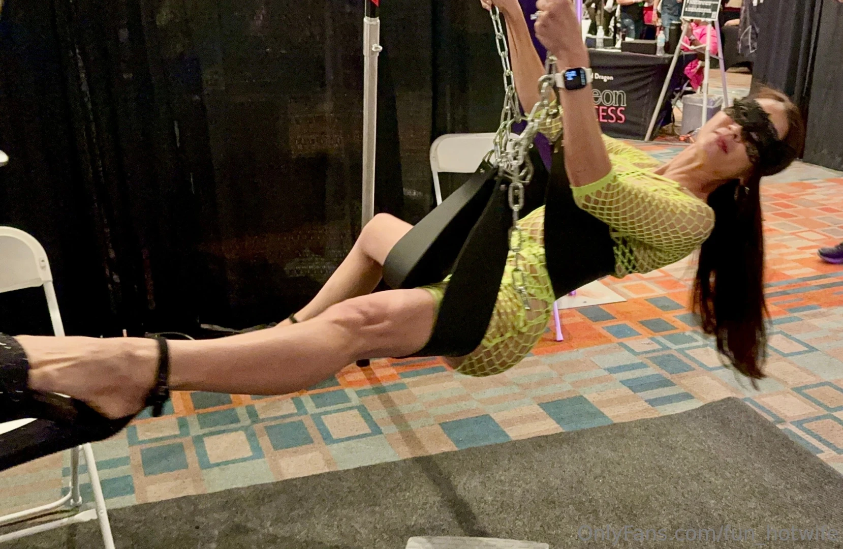 Who s here would volunteer to practice this swing with me what s your 