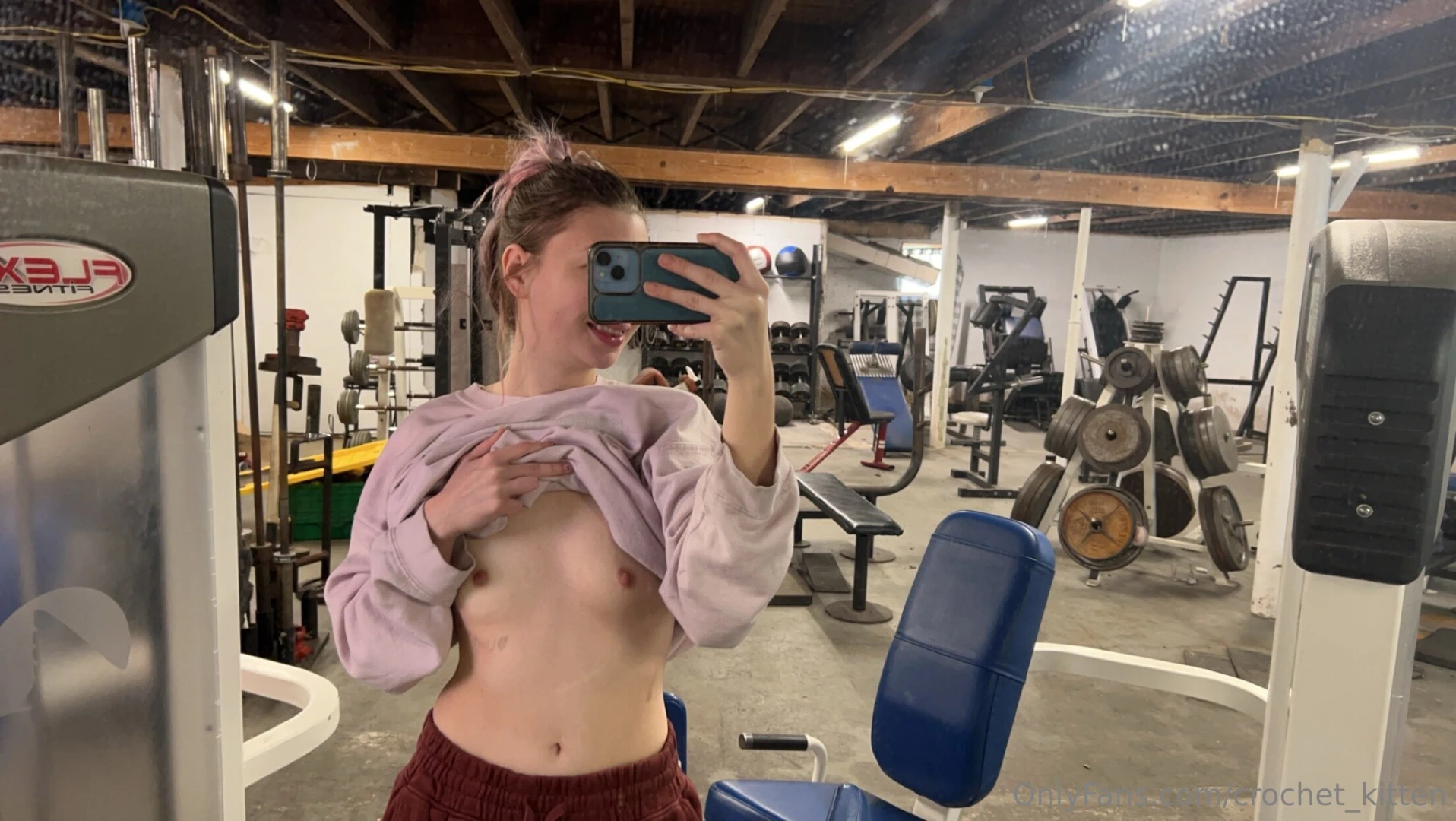 Some fun at the gym 