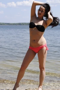 How do you like my bathing suit i have a few other variations you want