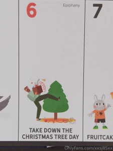 Today is take down your christmas tree day so i taking my time doing part 2