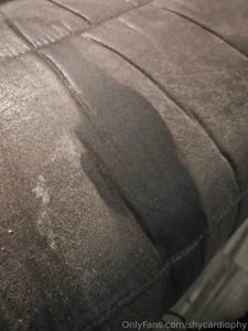 Wanna see my heart race as i wet the couch wet toys