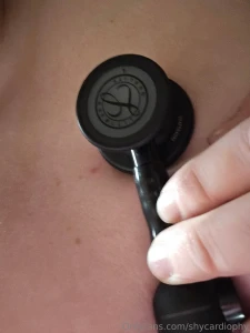 She works hard walking around in this cold winter weather