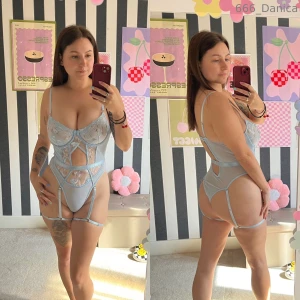 Feeling sweet and sassy in this baby blue who s ready to see more