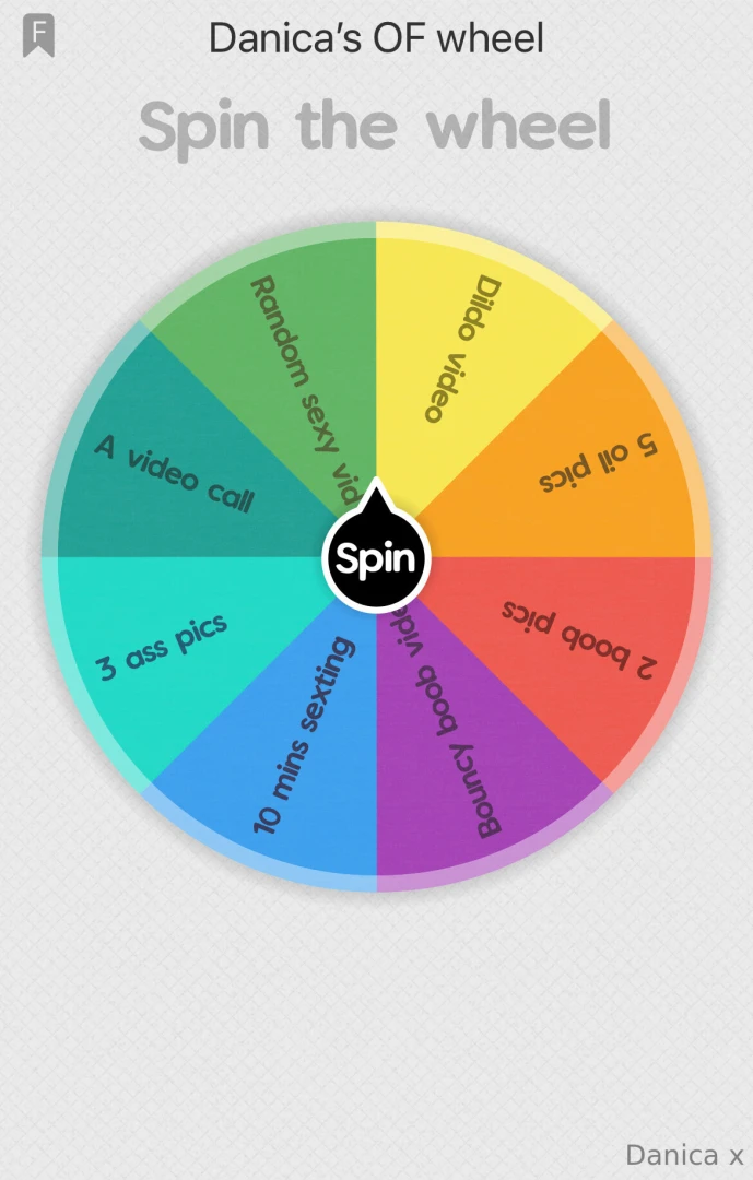 Sexy spin the wheel guaranteed win ready for some fun sexy spin the 