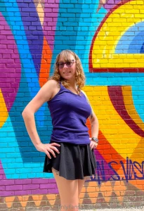 Should i wear a skirt or shorts to work tonight i ll post a picture in part 2