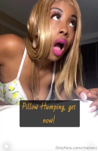 Pillow humping this is what women do when dick is unavailable and we part 1
