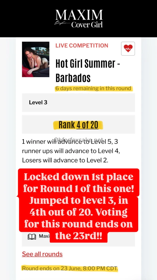 Ily if you vote it s free to vote or you can purchase more if you love 