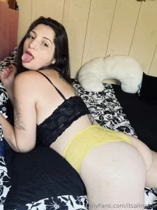 Soaking up the sun and good vibes in yellow lace and black details