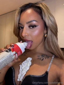 Oh no i think i went a little overboard with the whipped cream it s