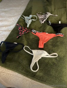 Some of my favorite thongs which one should i wear today