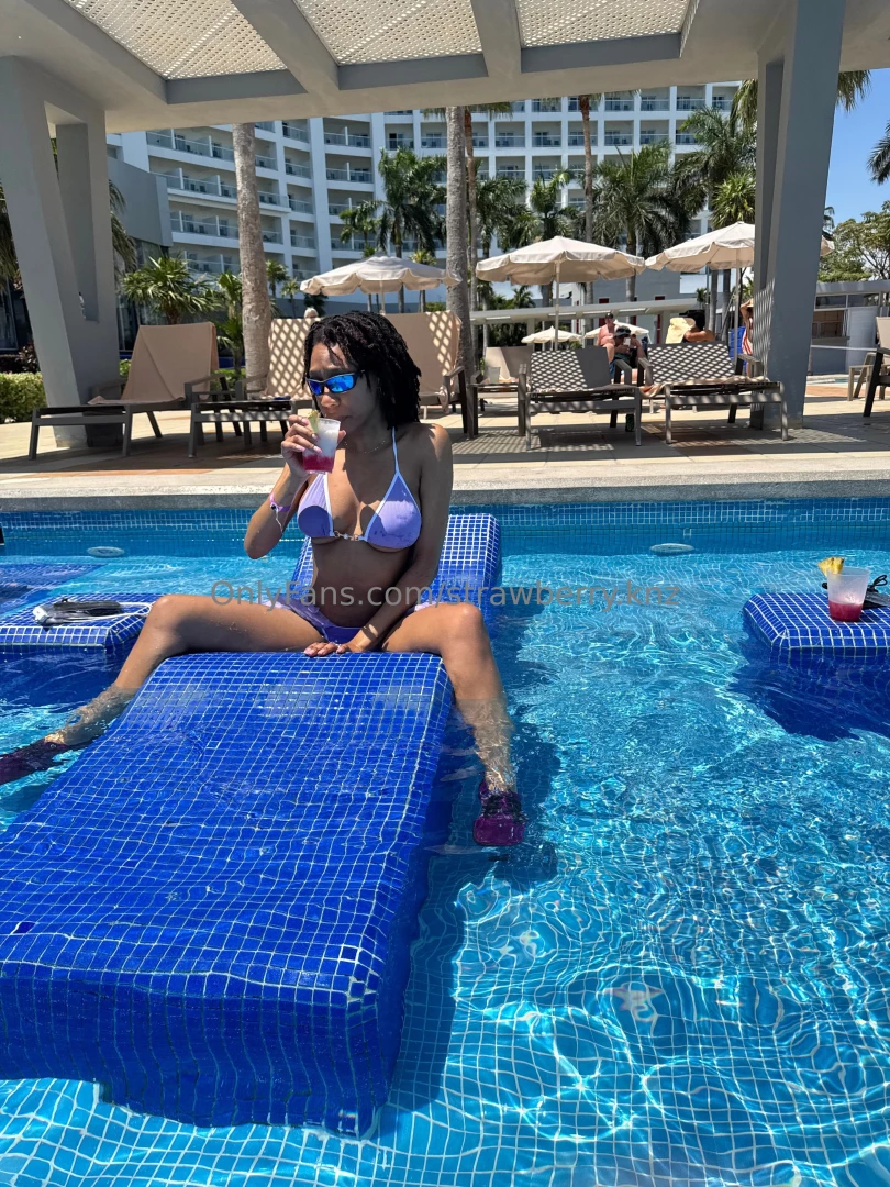 Relaxing by the pool part 5 