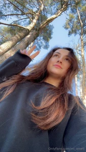 Soaking up the energy of nature and enjoying every moment