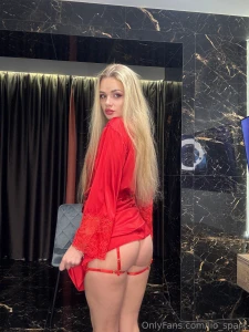 In this gorgeous red robe i m ready to conquer the world with charm part 1