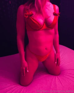 Do you prefer a little tease with the red or the inviting blue part 1