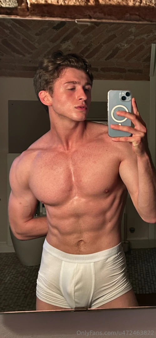 After my daily workout 