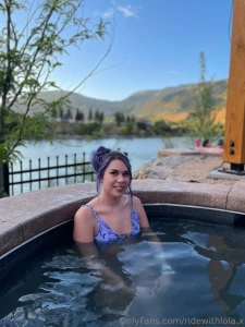 The hot springs are such a serene sanctuary and source of peace calm