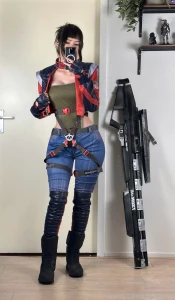 In case you didn t see yet my panam cosplay backside included ofc c lt