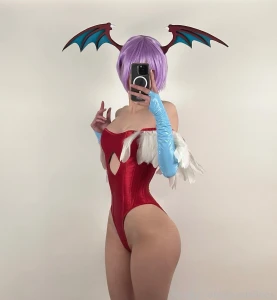 Lilith from darkstalkers i had been procrastinating this cosplay so