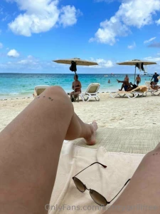 It s a nice day to lie on a lounge chair strip naked and sunbathe do