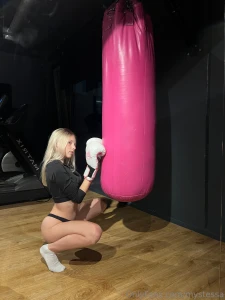 This week i am a fighter girl do you challenge me then check out my