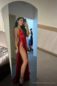 Beauty begins the moment you decide to be yourself do you like my red