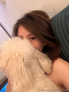 I m hiding from you behind my dog who s gonna find me