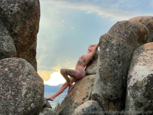 I can now add naked rock climbing to my resume