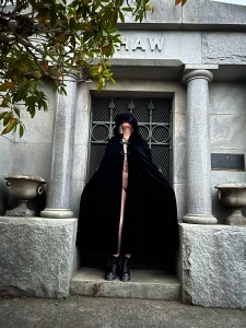 Naked spooky cemetery things