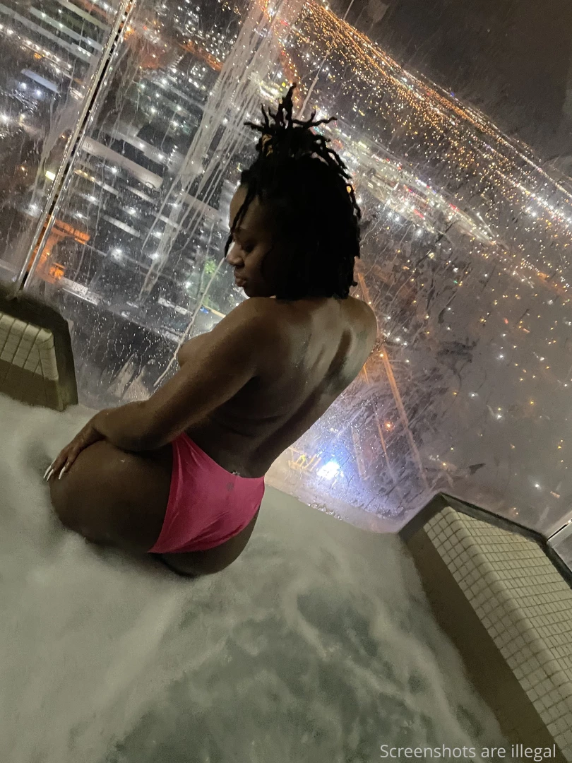 I stay topless in a hot tub part 3 