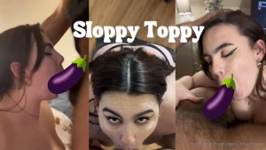 Sloppy toppy with erik_shin he got the special treatment we filmed a