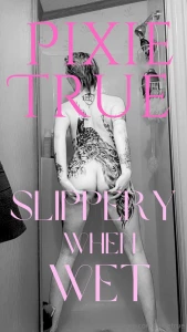 You want to get in the shower with me it might be kind of a tight