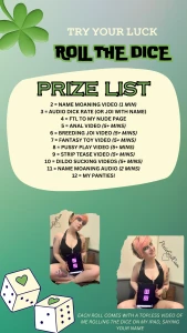 An of dice game with a difference - everything is legit and fair roll